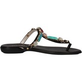 Sandali Cesare P. Di Paciotti  scarpe donna CESARE P. sandali nero vernice AF938